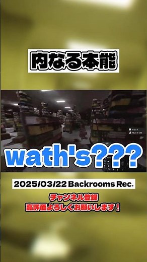 【Backrooms Rec.】カメラ片手に怪異に立ち向かえ！⑤#バックルーム #脱出ゲーム #BackroomsRec #バックルームレック #ゲーム実況