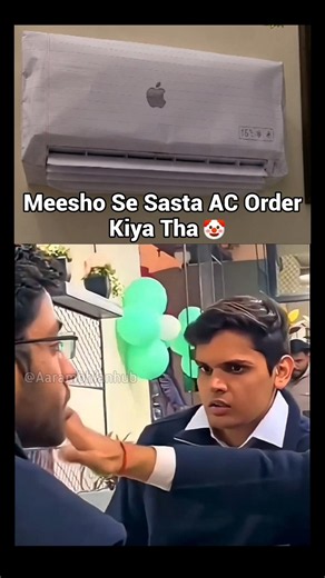 Meesho se AC Manga liya 🤡 || Prashant Kirad || #trending #class10 #meesho #ac #shorts #viral