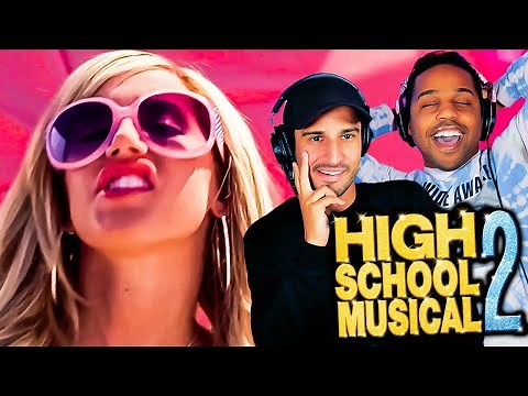 HIGH SCHOOL MUSICAL 2 *FIRST TIME REACTION WITH SUPER FAN*