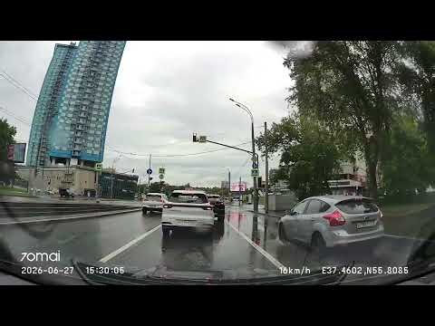 Driving in Moscow city: Строгино - Сокол - Тверской 27/06/2026 (timelapse 4x)