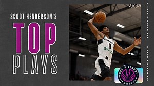 74K views · 1.5K reactions | Scoot Henderson is NEXT UP!  The G League Ignite star was the youngest pro hooper in U.S. history, but balled out like a seasoned vet. He averaged 14.7 points, 4.7 rebounds, and 4.9 assists this year. If you think these highlights go crazy, just wait until next season. | NBA G League | Facebook