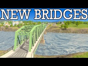 Adding REALISTIC BRIDGES to Engitopia in Cities Skylines!