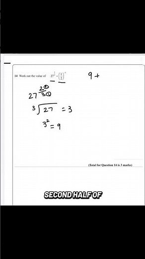 How to solve GCSE Maths questions! Lesson 7 - High level indices walkthrough