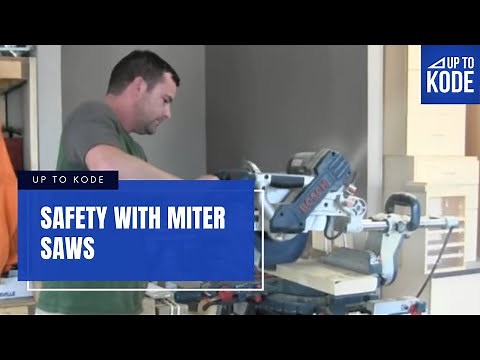 Safety With Miter Saws