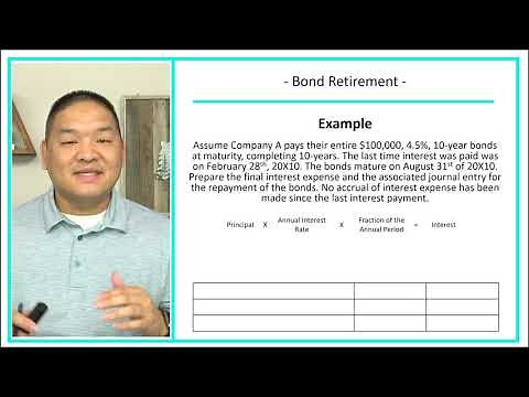 Financial Accounting - Lesson 10.11 - Bond Retirement