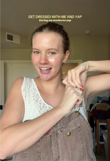 I need the recs please!! #getdressedwithme #newmomlife #newborn #outfitinspo #yap