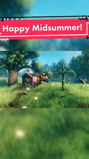 Celebrating Midsummer with a Viking Maypole Dance