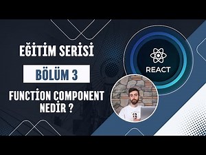 What is a Function Component? Structure and First Codes | Learn React – Part 3 –