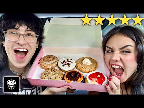 Tara Tries Crumbl Cookie for the FIRST TIME!