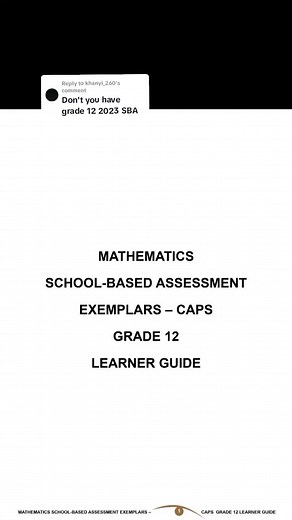 Replying to @khanyi_260 Grade 12 SBA (Investigation 1 & 2) #maths #grade12SBA #MathsSBA #SBA #Schoolbasedassessment #academiaelearning #2024 #matric2024 #sequenceandseries #functions #2024matric #grade12student