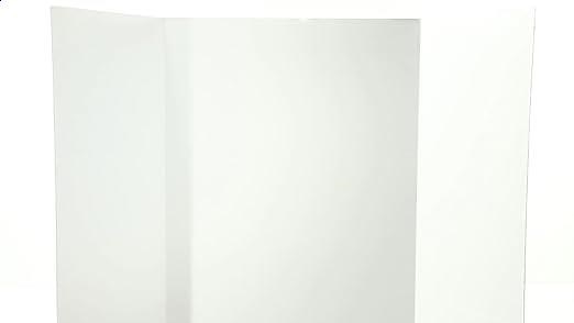 Display Board Tri-Fold with Self-Adhesive Presentation Subtitles