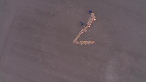 Passing time with trash. In this artwork titled “Sweeper’s Clock,” the hour and minute hands of a clock are formed by two people sweeping waste in real time. The performance is part of artist Maarten Baas’s series “Real Time,” a set of four works in which people’s actions present the passage of time as a physical, labor-intensive process. See this work in #LifeCycles, a new exhibition exploring how design can offer new strategies for repairing our planet. Learn more and plan your visit → mo.ma/l