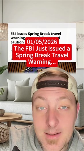 ⚠️ FBI Issues Urgent Spring Break Travel Warning Today! Crime & Safety Risks in Mexico, Dominican Republic & Jamaica Prompt Advisory – Critical Tips to Stay Safe During Your Vacation! #greenscreen #fyp シ #fyp #viralvideo #springbreak #fbi #warning #travel #scary #crime #mexico #dominican #jamaica #spain #besafe #becareful #beprepared #breakingnews #tiktok #fyp #pyf #foryou #fyp シ #story #storytime #news