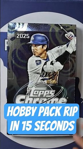 2025 Topps Cosmic Chrome Baseball Hobby Pack
