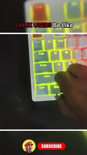 LINUX USERS Be Like #gaming #pc #tech #pcgaming