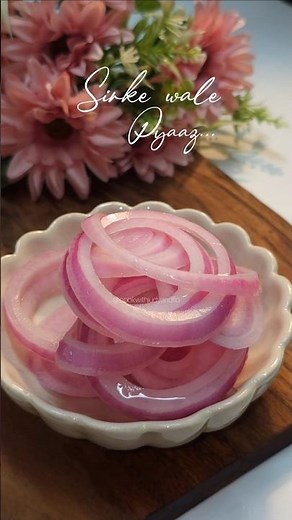 Sirke Wale Pyaaz: Quick 5-minute pickled onion recipe for tangy crunch every time