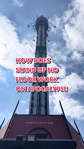 Apocalypse Drop Tower Ride at Drayton Manor