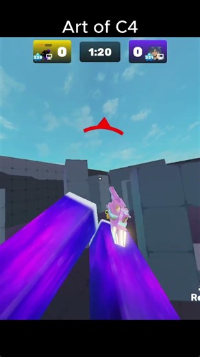 c4 플레이 타임 120시간의 c4 활용법 #라이벌 #로블록스