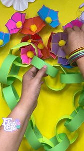 Collar Hawaiano 🌺 de Papel 📄 #arteconpapel #FLORITERE #HazloTúMismo #manualidadesfáciles #crafts #DIY #primavera | Floritere Manualidades y Más
