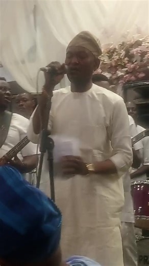 Celebration of Life of Chief Mrs. Olutomi Abosede Amoo Mr. Tolase (PMS Member) shares joyful moments on the dance floor with the Chairman of the Oyo State Park Management System (PMS), Amb. Abdul-Wasiu Tomiwa Omolewa “Tommy”, Executives, Members, Family, and Well-wishers. | Oyo State Park Management Helpdesk