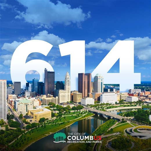 Happy 614 Day, Columbus! 🎉🥳 Celebrate by exploring the beautiful parks and trails of Columbus today: bit.ly/3fMz33l. #614Day | Columbus Recreation and Parks Department