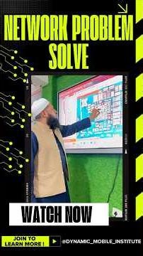 Network Problem Solve || #mobilerepairing #networking #ytshorts #shorts