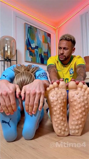 Neymar Thought This Would Work 💀 #football #haaland #parody