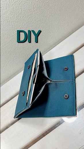 簡単長財布の作り方 #diy #手作り小物 #handmade