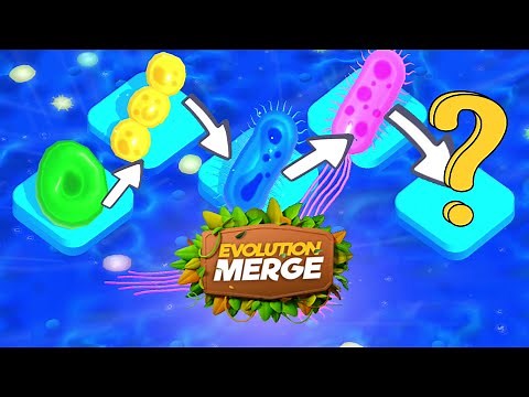 Evolution Merge - Eat and Grow / Feed creatures to evolve! / Microorganism