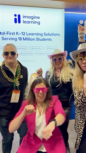 Imagine Learning on Instagram: "We’re having a crazy good time at AASA’s #NCE2026 conference in Nashville, TN! Join us in Booth 1500 for conversation and music! 🎶 #EduConference #Superintendent #K12"