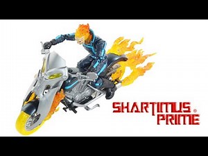 Marvel Legends Ghost Rider Motorcycle Ultimate Hasbro Comic Action Figure Toy Vehicle Review