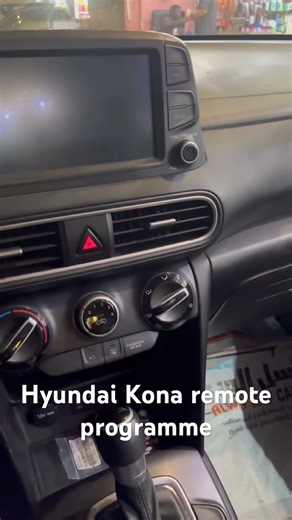 Hyundai Kona 2018 programme remote with autel