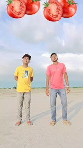 13K views · 70 reactions | Eating tomato, banana, lolipop vs frog, eggs to Pacman, dancing alien, fatty dog | Dayal Sarkar | Facebook