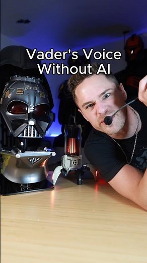 IS THIS DARTH VADER'S VOICE? #starwars #cosplay #cosplayer #darthvader #shorts