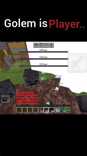 golem is player.. 🤣