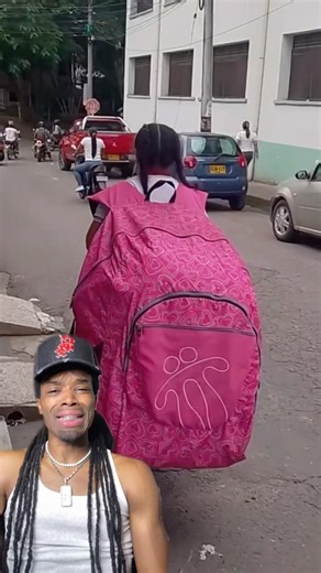 I never seen a book bag this big before