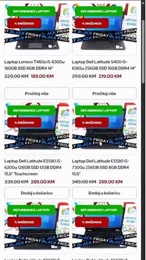 Da li ste pogledali našu VELIKU rasprodaju refurbished laptopa? | Doper - Tech