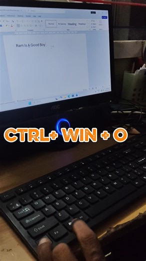 On-Screen Keyboard Open ⌨️ | এক ক্লিকে Keyboard চালু! Bangla #Shorts #shortsfeed