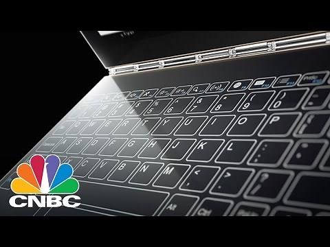 The Tablet Of The Future: Lenovo Yoga Book With Touch Screen Keyboard | CNBC
