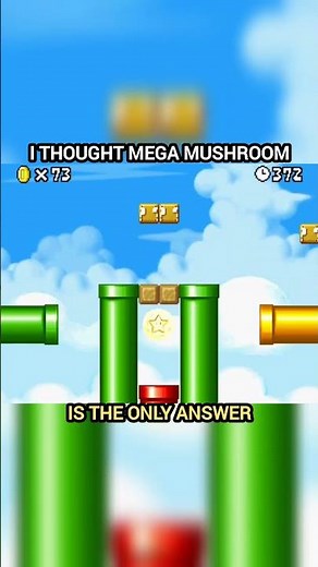Mega Mushroom was my first option 😭🍄⭐🪙 #mario #nintendo #retrogaming