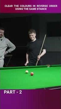 Clear The Colours In Reverse Order Using The Same Stance - Attempts 3 & 4