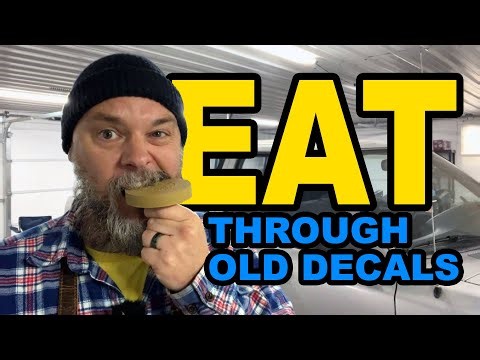 Remove old decals and graphics without paint damage