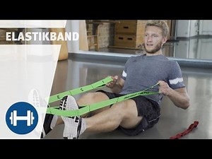 Exercises for training with elastic bands | Fitness & strength training | Sport-Thieme