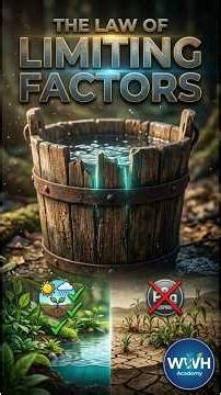 Laws of Limiting Factors Explained 🌱 | Liebig, Blackman & Shelford
