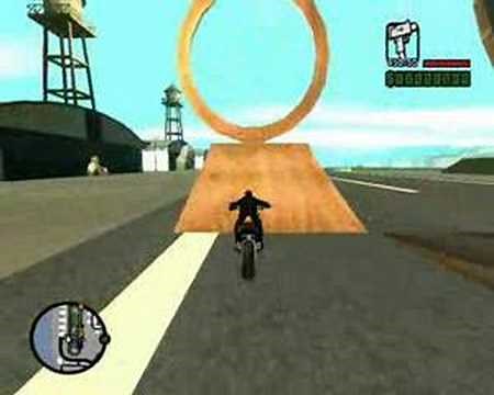 GTA San Andreas SAMP Bike Stunt