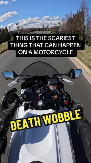 THIS IS THE SCARIEST THING THAT CAN HAPPEN ON A MOTORCYCLE #motorcycle #moto #fyp #foryou #viral #tiktok #biketok #motorcyclesoftiktok #yamaha #deathwobble #r7 #dmvamg