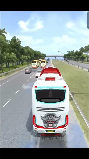 Indonesia Coach Bus Driving || Realistic Open World Grafix Android Game || Euro Bus Simulator 2025