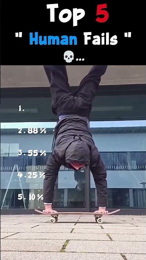 "Top 5 Human Fails Ranked! 😂" #shorts #humanfails #funnyfails #fails #viral #funny #ranking #top5