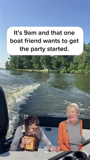 Fun Times with Friends on the Boat