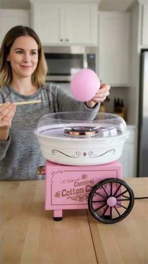 ✅ Cotton Candy Machine Review 🍭 #cottoncandymachine #cottoncandymaking #cottoncandy